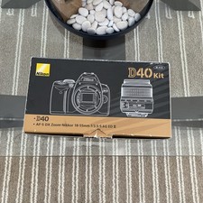 Nikon D40 Camera Kit with no lens, Box, Manual, Used Japan