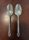 Vintage International Silver Royal Danish Sterling Silver Soup Spoons 6 7/8"