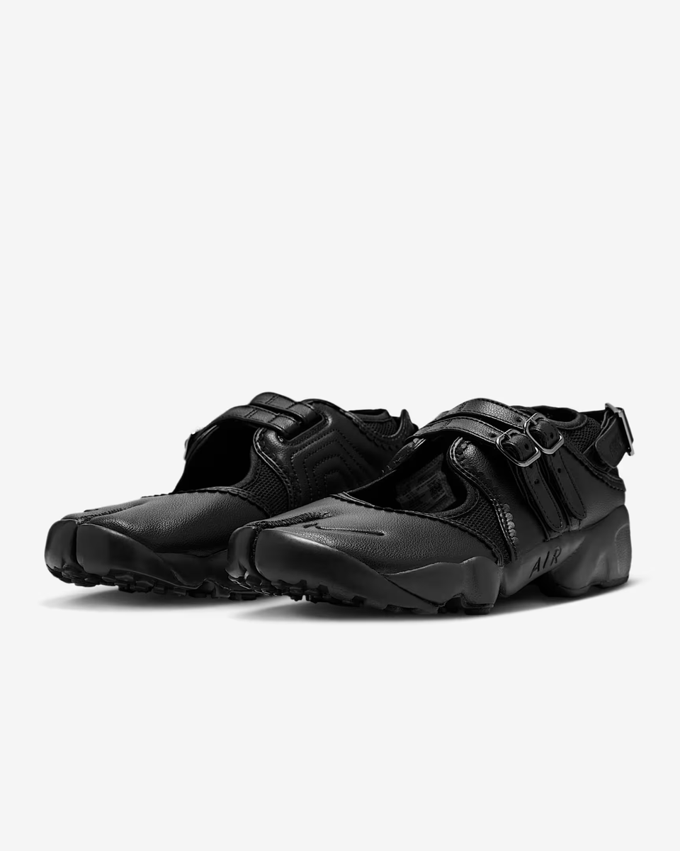 Nike Air Rift Breathe IB8881-001 Black Buckle Strap Women's Shoes