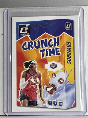 2025 Panini Donruss WNBA - Crunch Time Aaliyah Edwards #4 Press Proof (RC)