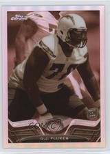 2013 Topps Chrome Sepia Refractor /99 DJ Fluker #134 Rookie RC