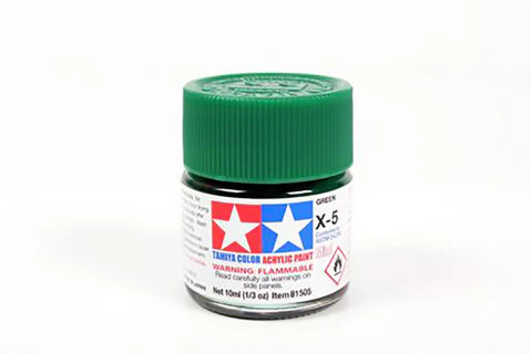 Tamiya 10ml Acrylic Paint X-5 Green