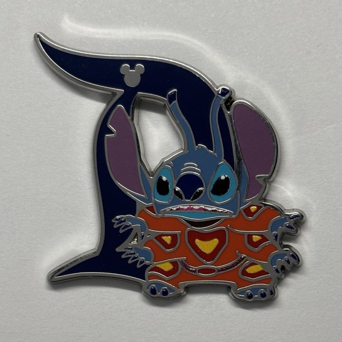 Disney Pin Stitch Disneyland D Hidden Mickey Disney Wave B