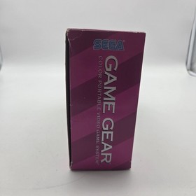 SEGA Game Gear Core Console Complete In Box CIB - Tested Working - Very Good EUC