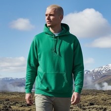 Shane Dawson Green Pig Embroidered Hoodie Mens Large Pullover Merch 1324