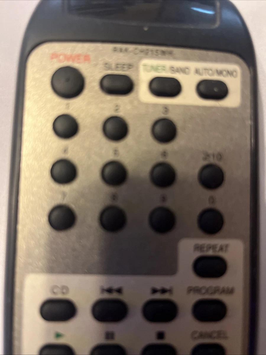 Sistema de audio Technics RAK-CH215WH control remoto - probado y funcionando