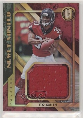 2018 Panini Gold Standard Newly Minted Memorabilia /199 Ito Smith Rookie RC gn1