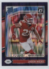 2024 Panini Donruss Optic Rated Rookie Purple Shock Prizm Jaden Hicks #237 1oa8