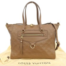 Bolso de Mano Louis Vuitton Luminor PM M94323 Monograma Camel Avanu Unisex #TYB556