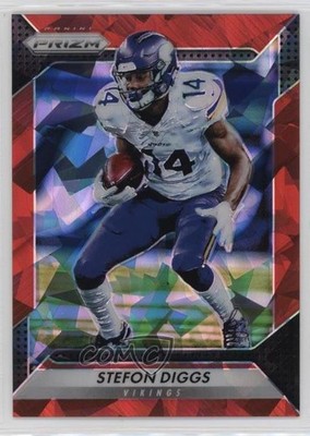 2016 Panini Prizm Red Crystals Prizm 49/75 Stefon Diggs #169 0c6