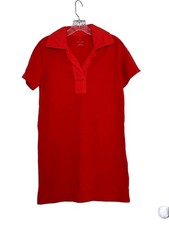 Everlane Organic Cotton Red Polo Mini Dress - XXS