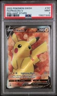 Pikachu V Pokemon Sword & Shield Brilliant Stars 157/172 NM PSA 9