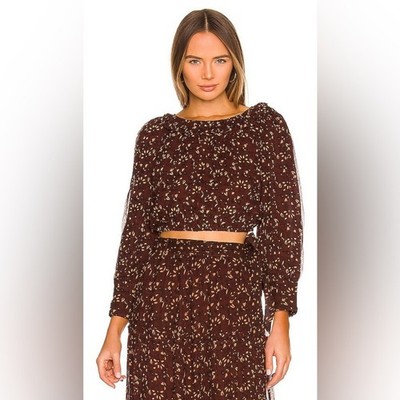 Cleobella Yasmin Blouse in Zadia Block Print