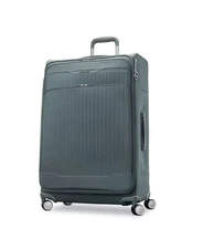 Samsonite Silhouette 18 Large Softside Spinner Suitcase Color: Slate Blue