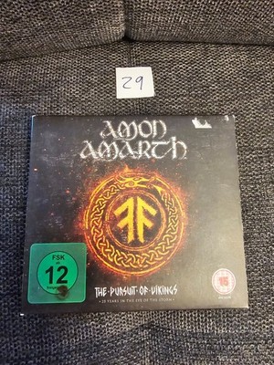 Amon Amarth Pursuit of Vikings: 25 Years in the Eye of the Storm CD/DVD