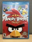 Angry Birds Trilogy (Nintendo Wii U, 2013) CIB COMPLETE