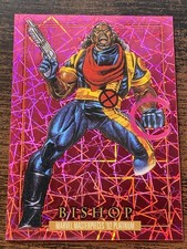 Marvel Masterpieces 92 Platinum Pink Lasers /992 Bishop #6 NM+