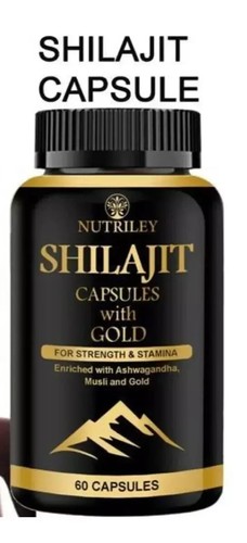 Shilajit Or Pur Et Puissant - Complément Alimentaire VedaPure - 60 Gélules - Ingrédients Naturels (Ashwagandha, Fulvic Acid...)