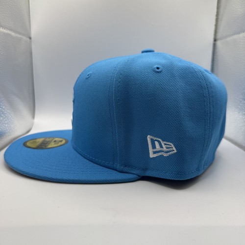 New Era 59FIFTY Chicago Cubs Spring Collection Blue Fitted Hat Size 7 1/8 New - Picture 2 of 5