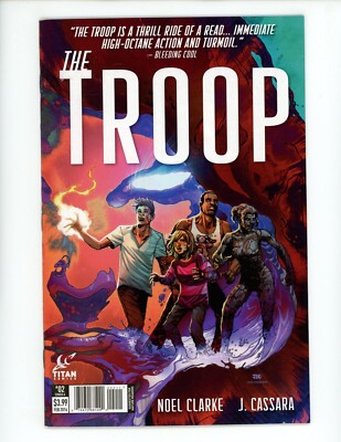 Troop #2 Comic Book 2016 VF/NM Titan Comics Noel Clarke J Cassara