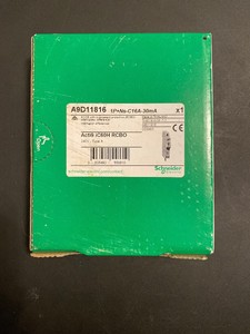 Schneider A9D11816 16 Amp 30ma Type C Single Pole 10ka RCBO