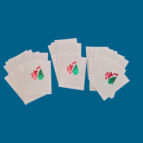 Rare Vintage Hallmark Disney Christmas Cards Mickey Mouse 13 Unused Cards 14 Env - Picture 5 of 8