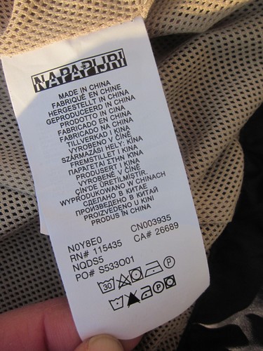 Napapijri Übergangsjacke neu! Sehr Schön!! so high! jades Größe XL D 40 - Bild 8 von 8