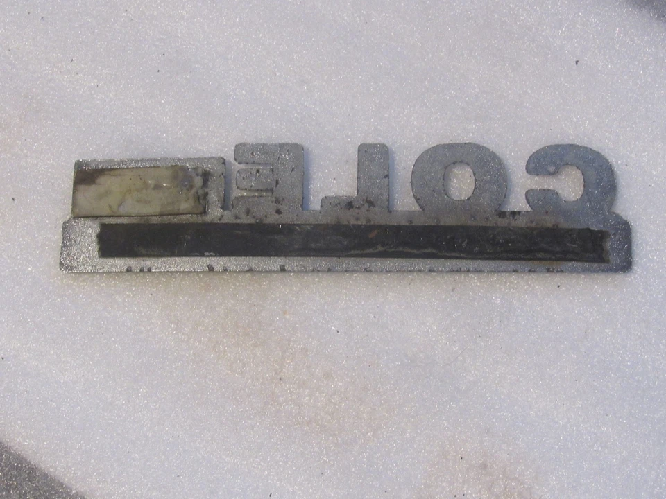 Vintage Cole Ford Mercury Mt. Sterling Kentucky Metal Dealer Badge Emblem Trunk - Изображение 2 из 2