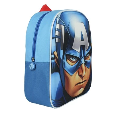 SAC A DOS ENFANT AVENGERS CAPTAIN AMERICA 3D 31 X 10 X 25 CM - Photo 1/3