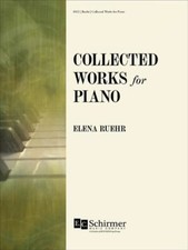 ELENA RUEHR COLLECTED WORKS FOR PIANO MUSIC BOOK BRAND NEW ON SALE SONGBOOK