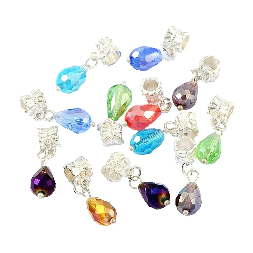 Multicolor Rondelle Espaciador Granos y Tapones