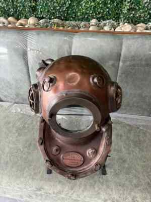 Antique Siebe Gorman Diving Helmet Solid Copper & Brass Divers Antique Siebe Gorman Diving Helmet Solid Copper & Brass Divers