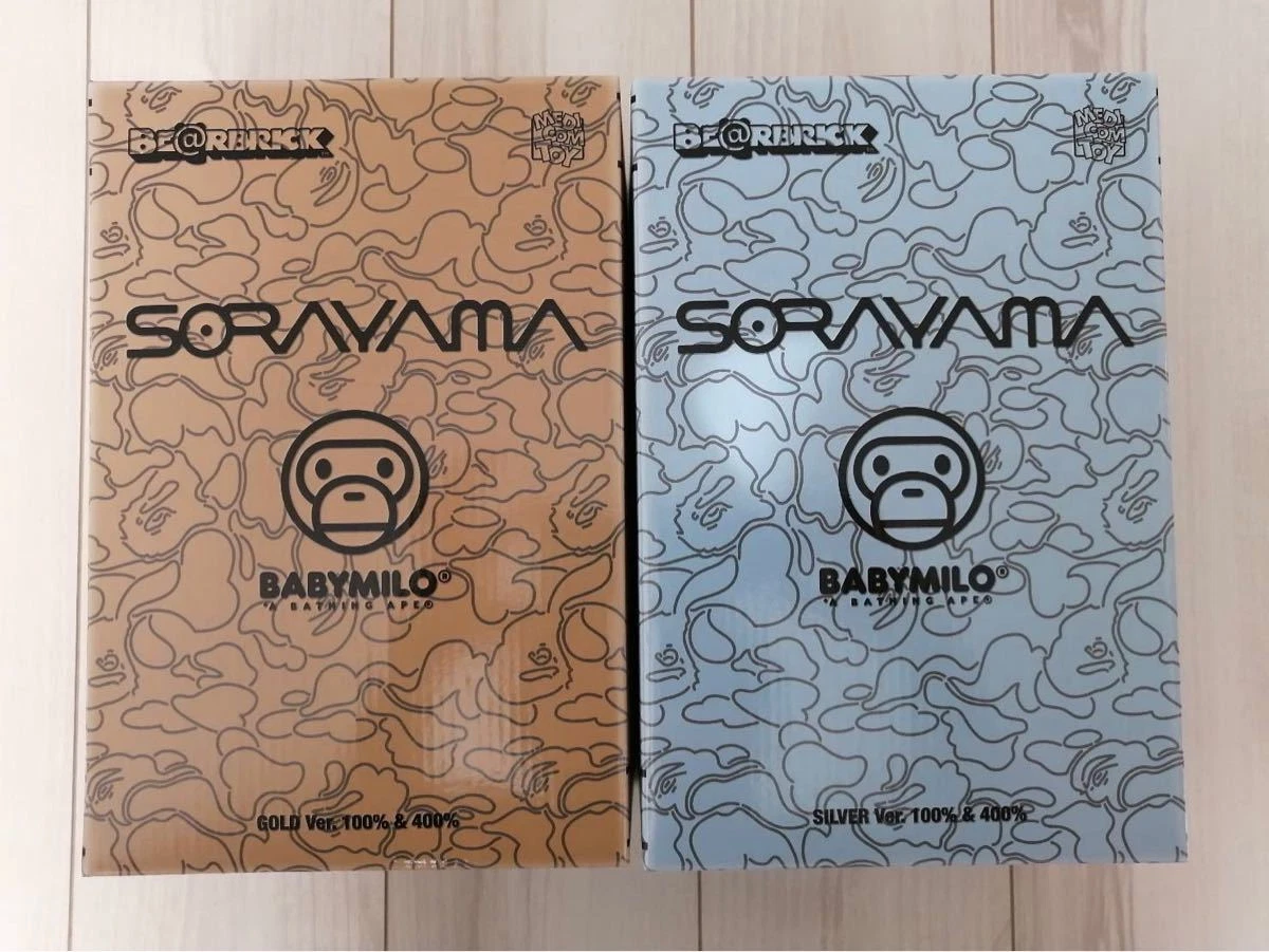 BE RBRICK SORAYAMA BABY MILO R 100 400