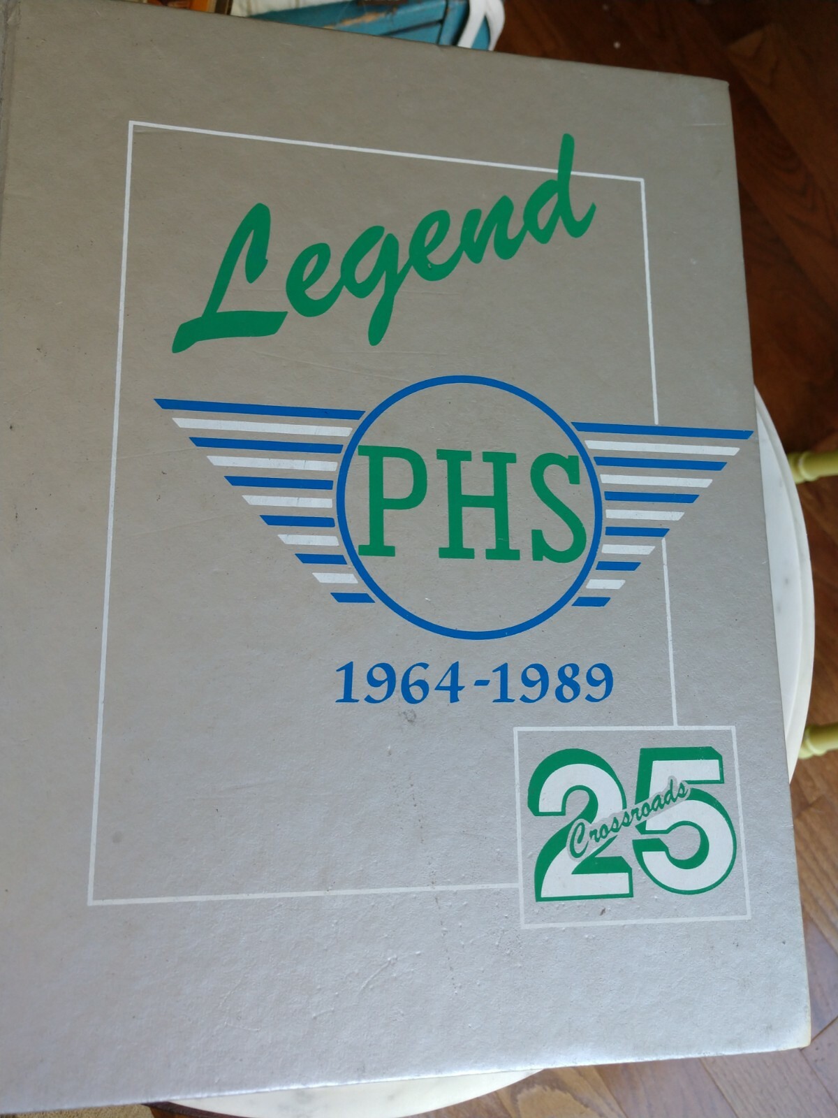 1989 Pembroke NY High School Yearbook LEGEND / 25th Anniversary 1964