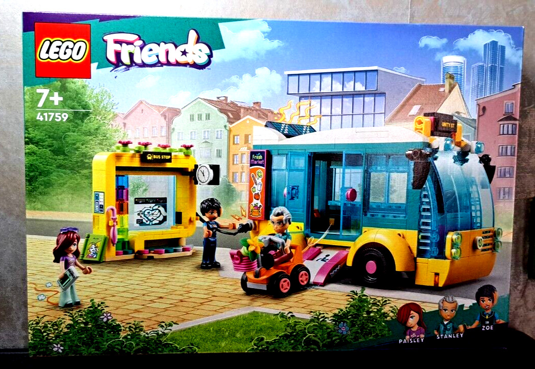 Lego Friends 41759 Heartlake City City Bus - New & OVP