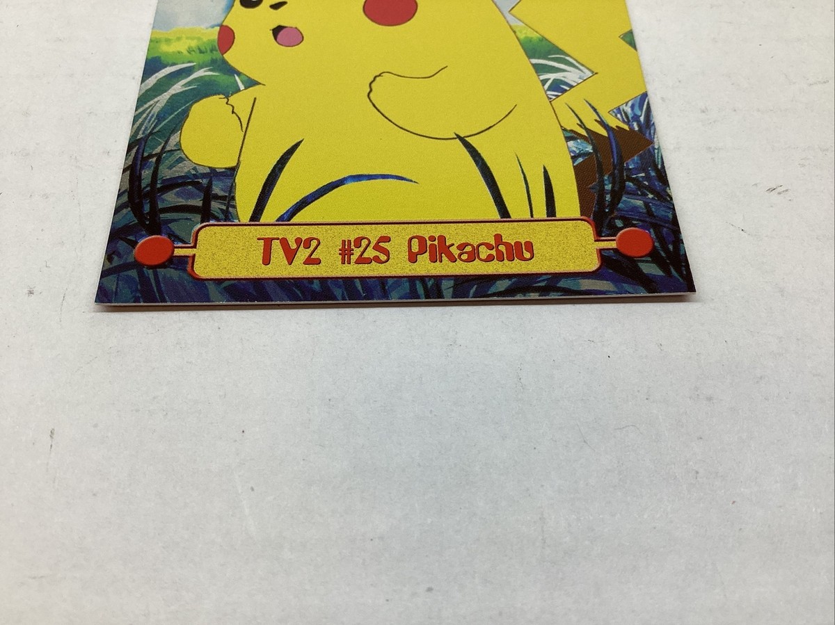Pokemon Topps Pokemon-TV2 #25 Pikachu Lot-HOLO+TEXTURED | eBay