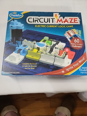 Circuit Maze Electronic Current Logic Game  Single Player Complete UNTESTED EUC