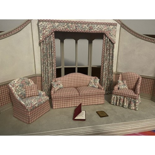 Vintage D. Anne Ruff Living Room - Room Box - Picture 2 of 8