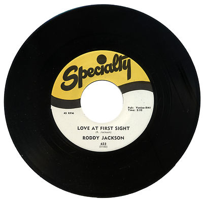 RODDY JACKSON  ''LOVE AT FIRST SIGHT c/w I'VE GOT MY SIGHTS ON SOMEBODY NEW'' R&B