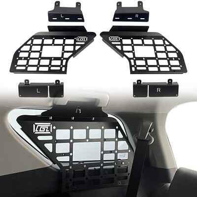 Rear Side Window MOLLE Storage Flank Panel For Toyota Fortuner 2016-2023