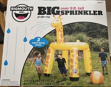 Giant Giraffe Outdoor Sprinkler From Bigmouth Inc BRAND NEW, SEALED BOX