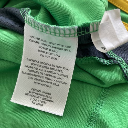 adidas sports shirt boy sz 7x - Picture 4 of 5