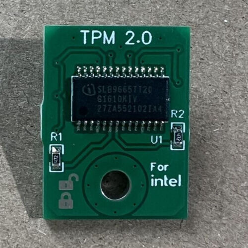 TPM 2.0 Module For Intel Trusted Platform Module 14 Pin Motherboard Components - 第 1/5 張圖片