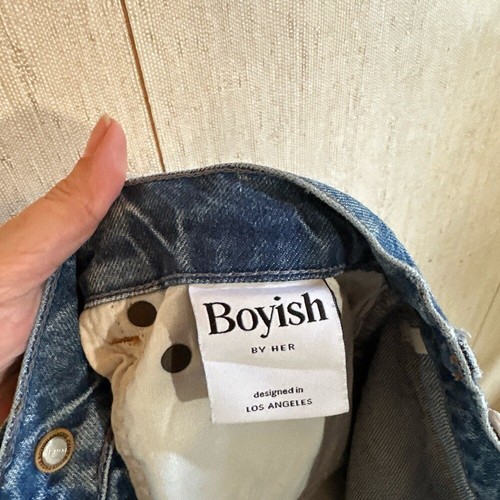 Jeans Boyish by HER Ziggy Footloose taglia 29x31,5 in ottime condizioni - Foto 12 di 14
