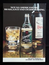 Original Vintage 1978 Advert. Schweppes American Ginger ale