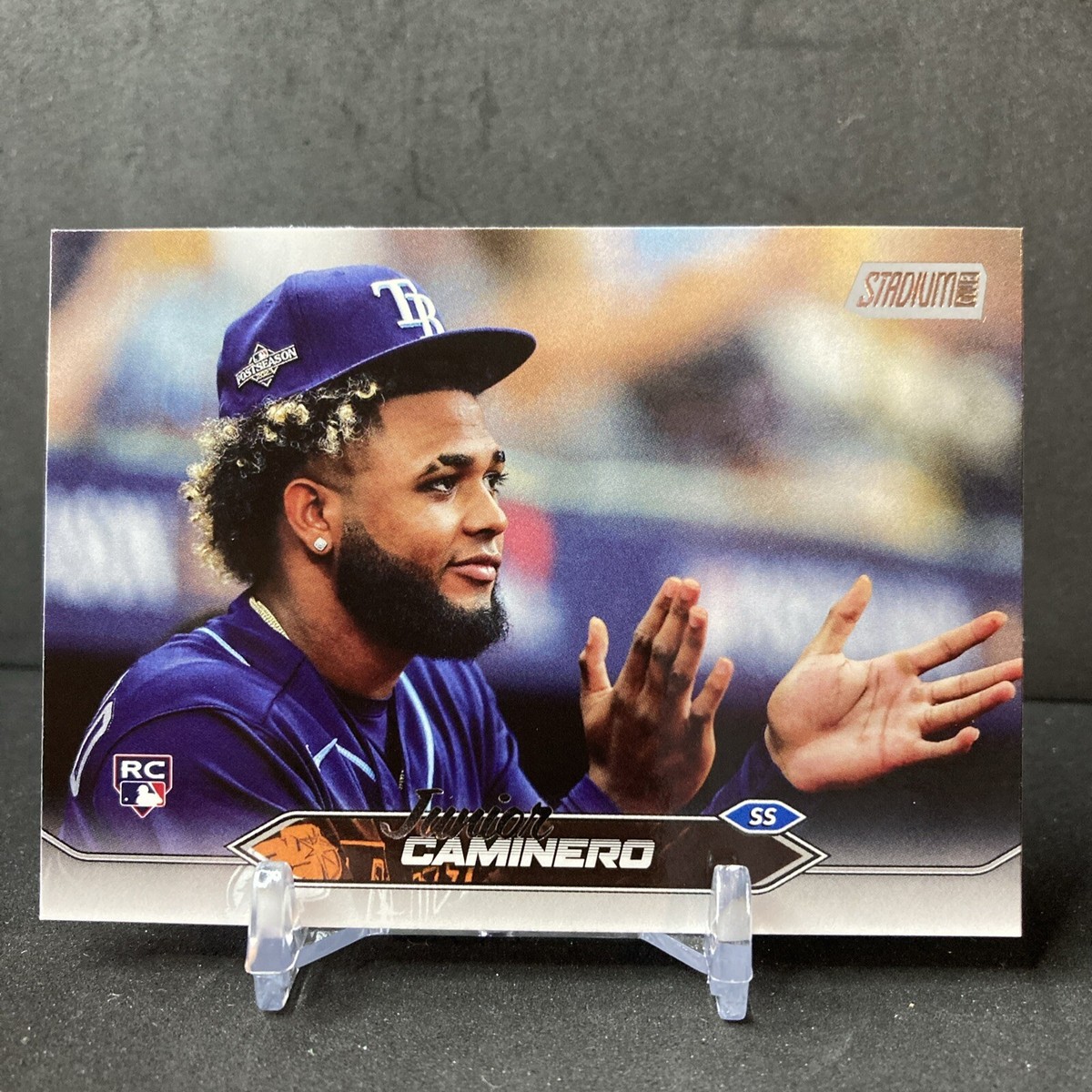 MLB - 【Topps】 Stadium Club Junior Caminero 2024 Topps Stadium Club Junior Caminero Image Variation SSP
