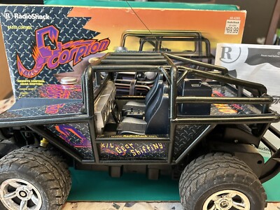 Vintage Radio Shack RC Scorpion Off Road Buggy 