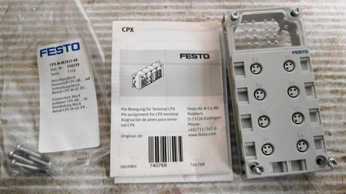 Festo CPX AB 8 M8 3POL Manifold Block EBay