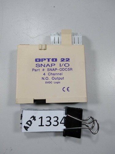 OPTO22 SNAP1/O SNAP-ODC5R 4 CANALES N.O. SALIDA 5VDC LÓGICA  - Imagen 3 de 10