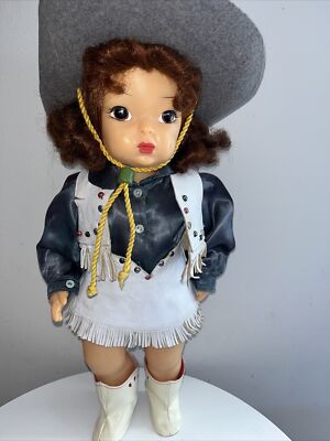 Hard To Find Vintage 1950s Terri Lee Doll Cowgirl Western Outfit 